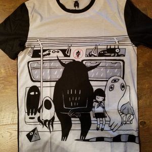KinwaMonster subway t-shirt